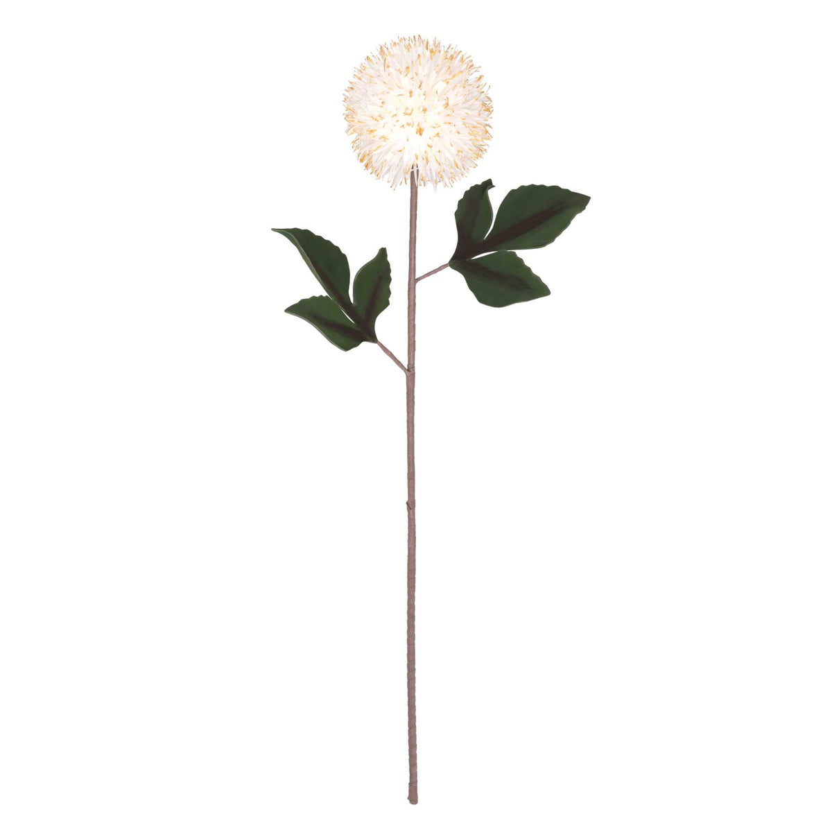 Orlando Store™ - Fiore Artificiale Tarassaco Bianco e Oro h84cm