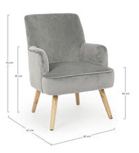 Load image into Gallery viewer, Orlando Store™ - Adeline Gray Armchair
