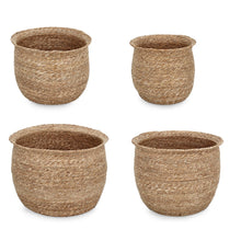 Carica l'immagine nel visualizzatore di Gallery, Orlando Store™ - SET 4 Cesta Hamida Tondo Naturale
