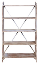 Load image into Gallery viewer, Orlando Store™ - Libreria 5 Ripiani in Legno Sbiancato
