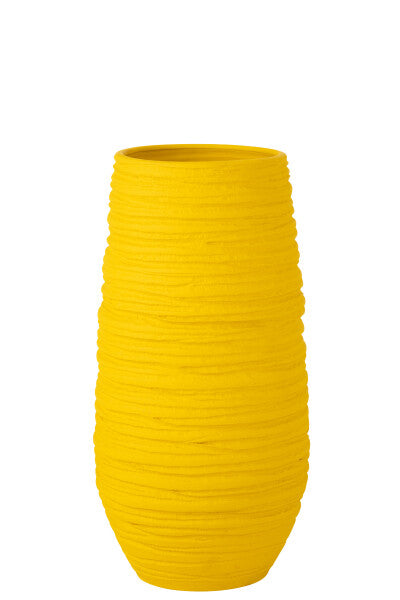 Orlando Store™ - Vaso Fiesta Ceramica Giallo Extra Large
