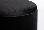 Orlando Store™ - Sgabello Contenitore Polina Tondo Nero