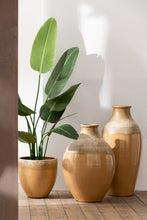 Carica l&#39;immagine nel visualizzatore di Gallery, Orlando Store™ - Vaso Moderno Ceramica Marrone Chiaro Large
