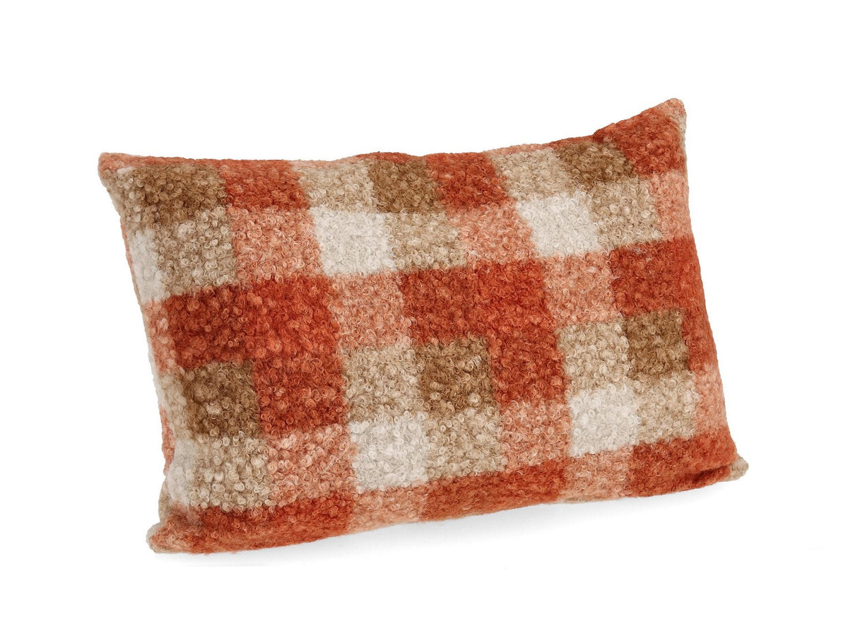 Orlando Store™ - Cuscino Laurence Quadri Arancione 40X60