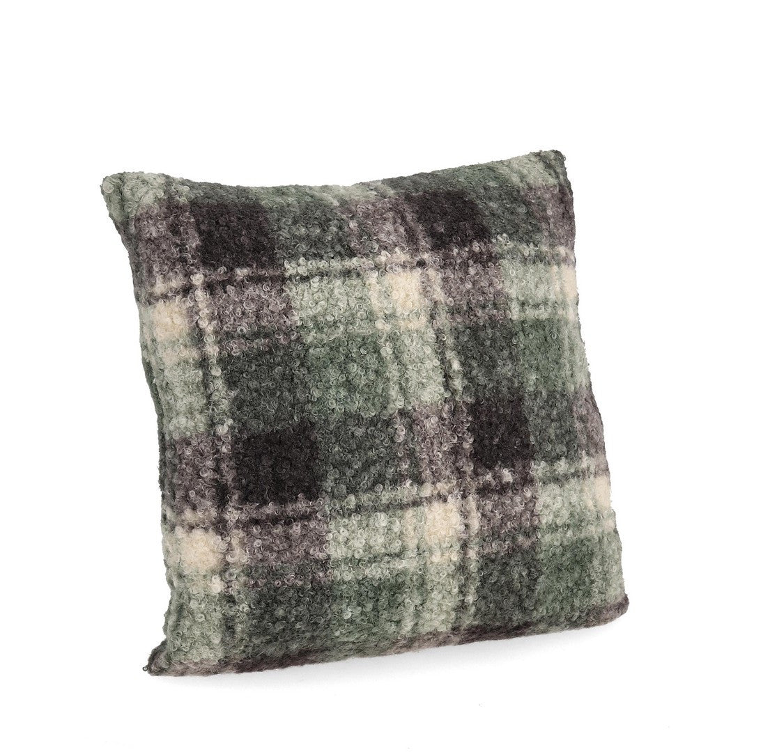 Orlando Store™ - Cuscino Laurence Quadri Verde 45X45