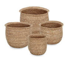 Carica l'immagine nel visualizzatore di Gallery, Orlando Store™ - SET 4 Cesta Hamida Tondo Naturale
