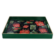 Orlando Store™ - Vassoio Party Time Verde 35 x 35 cm