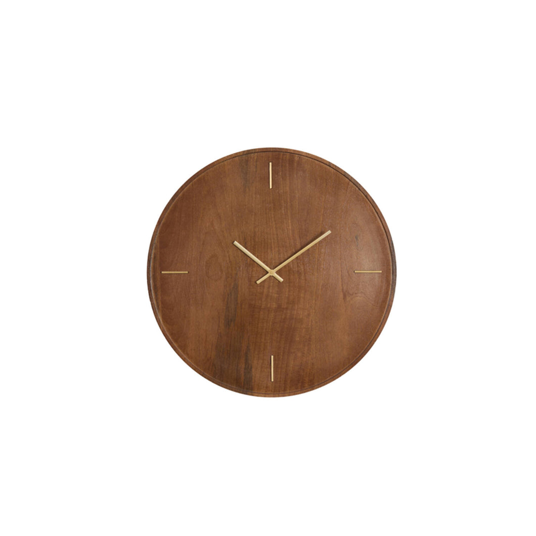 Orlando Store™ - Orologio Veti in Legno di Mango Ø56 cm