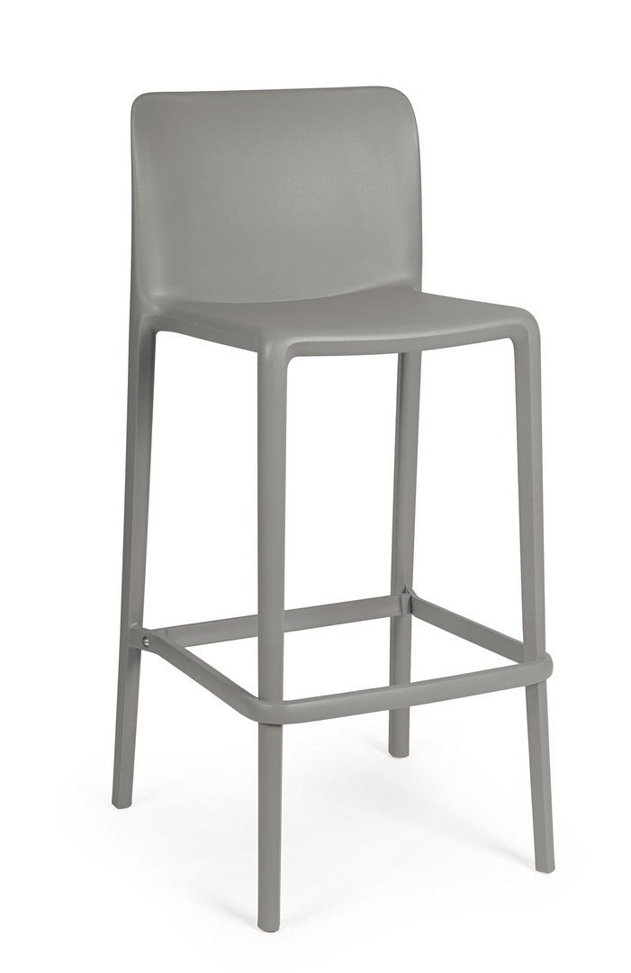Orlando Store™ - Sgabello Bar Chloris Grigio