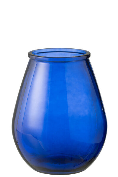 Orlando Store™ - Vaso Egg Glass Blue Large