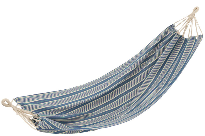 Orlando Store™ - Amaca a Righe Blu/Bianco