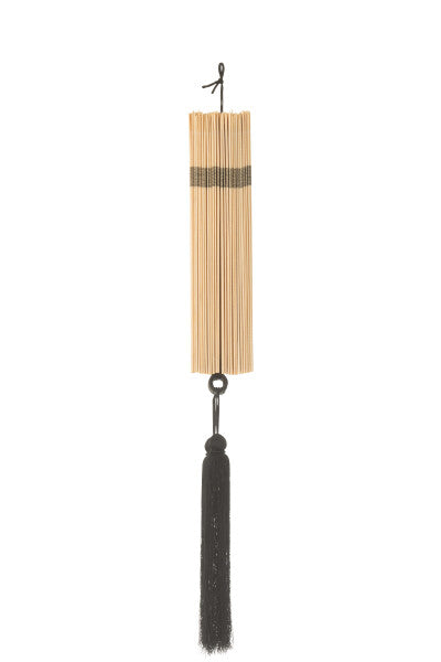 Orlando Store™ - Ventaglio Da Parete Naturale/Nero Small