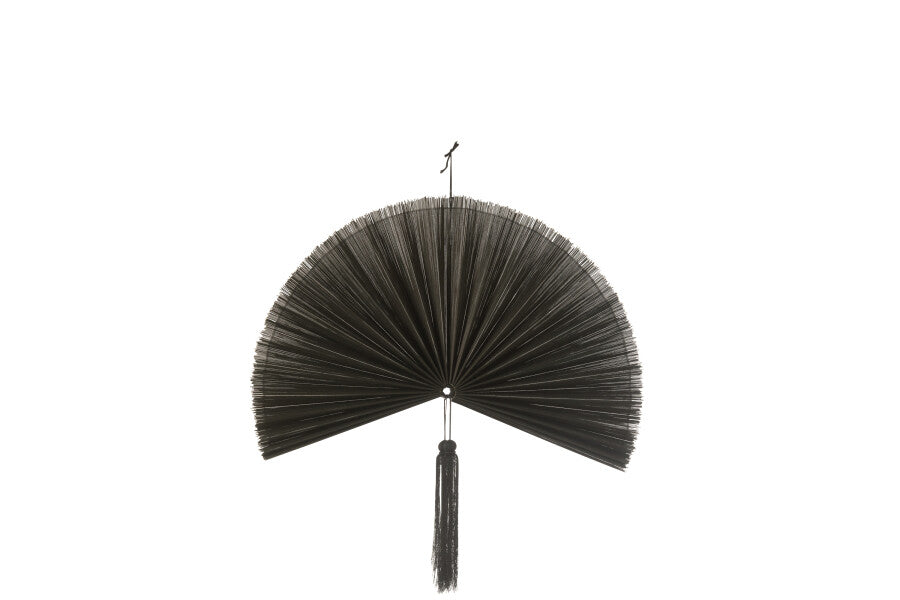 Orlando Store™ - Ventaglio Da Parete Nero Small