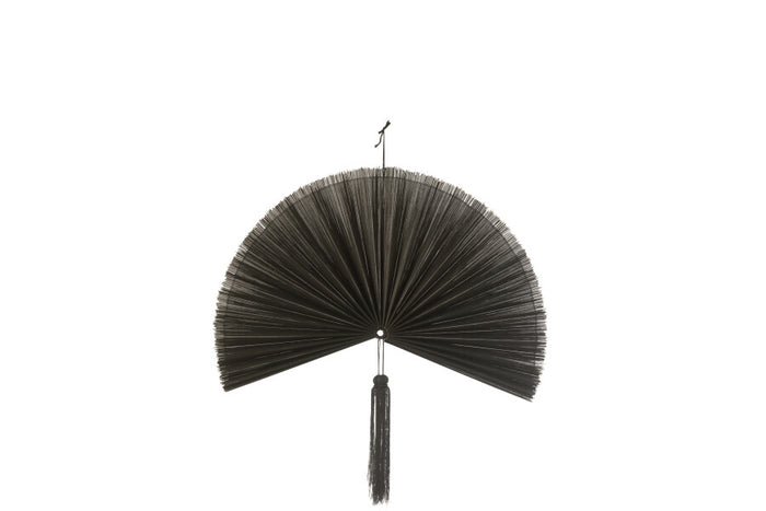 Orlando Store™ - Ventaglio Da Parete Nero Small