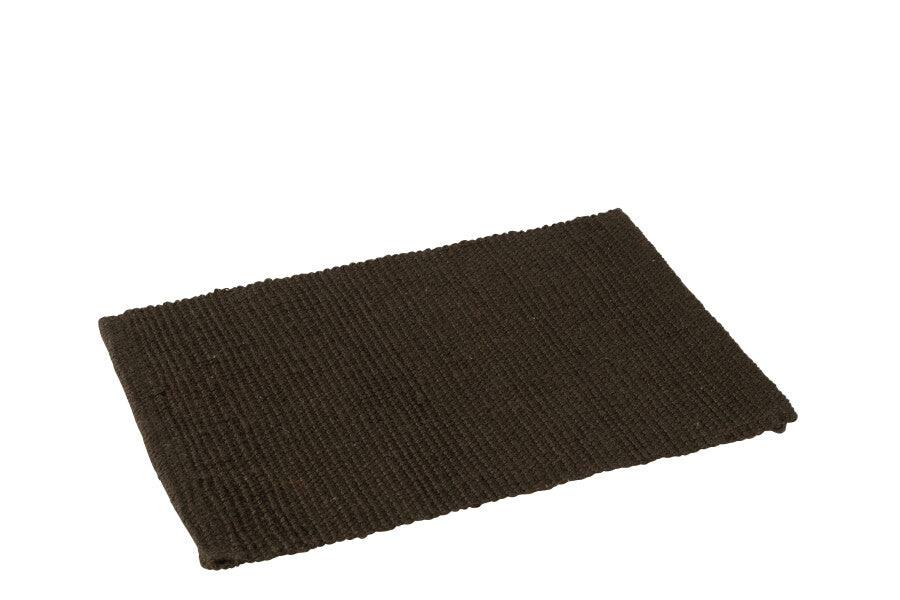 Orlando Store™ - Tovaglietta Rettangolare Iuta Marrone Scuro