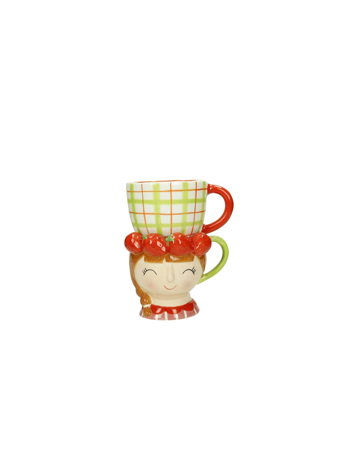Orlando Store™ - Tazza Double Lady Fragola Dolomite
