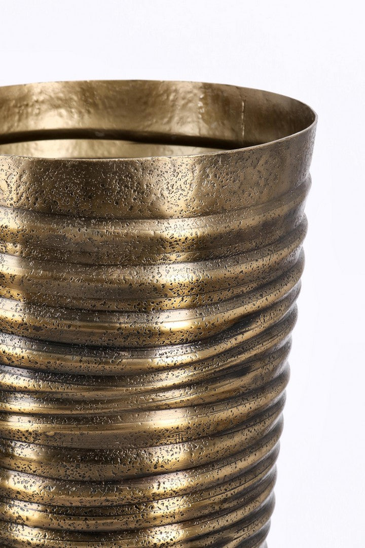 Orlando Store™ - Porta Vaso Noida Tondo Champagne H83
