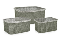 Load image into Gallery viewer, Orlando Store™ - SET3 Cesta Amalya Rettangolare Verde
