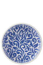 Load image into Gallery viewer, Orlando Store™ - Insalatiera Motivo Floreale Legno Di Mango Blu/Bianco
