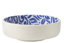 Load image into Gallery viewer, Orlando Store™ - Insalatiera Motivo Floreale Legno Di Mango Blu/Bianco
