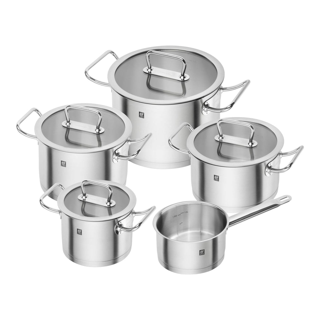Orlando Store™ - Zwilling Pro 5pz Set di Pentole Argento