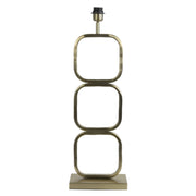 Orlando Store™ - Base Lampada Lutika Oro Chiaro 23x11,5x69 cm