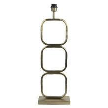 Carica l'immagine nel visualizzatore di Gallery, Orlando Store™ - Base Lampada Lutika Oro Chiaro 23x11,5x69 cm
