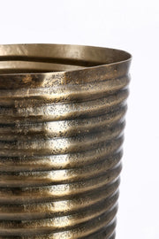 Orlando Store™ - Porta Vaso Noida Tondo Champagne H105