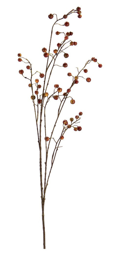 Orlando Store™ - Ramo Halyn Bacche Arancio H120CM