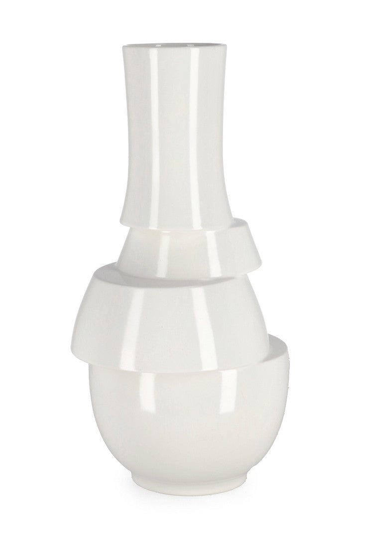 Orlando Store™ - Vaso Staryn Irregolare Bianco D21,5X42H