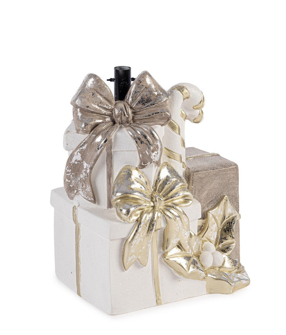 Orlando Store™ - Base Albero Regali Bianco Oro H55
