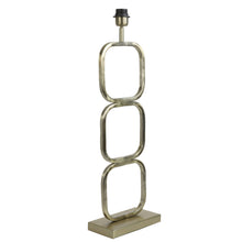 Carica l'immagine nel visualizzatore di Gallery, Orlando Store™ - Base Lampada Lutika Oro Chiaro 23x11,5x69 cm
