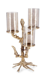 Orlando Store™ - Porta Candela 3P Sagar Oro H47