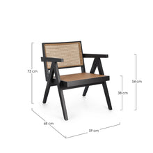 Carica l&#39;immagine nel visualizzatore di Gallery, Orlando Store™ - Poltrona Lounge Galia Nero
