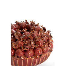 Load image into Gallery viewer, Orlando Store™ - Vaso Melograno Ceramica Bordeaux Ø28,5x23 cm
