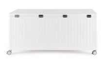Carica l'immagine nel visualizzatore di Gallery, Orlando Store™ - Baule Porta Cuscini con Ruote Ocean Bianco M
