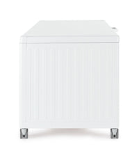 Carica l'immagine nel visualizzatore di Gallery, Orlando Store™ - Baule Porta Cuscini con Ruote Ocean Bianco M
