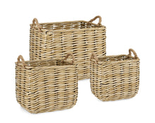 Load image into Gallery viewer, Orlando Store™ - SET3 Cesta Julen Rettangolare Svasato Naturale
