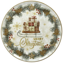 Load image into Gallery viewer, Orlando Store™ - Piatto Panettone Happy 31 cm Porcellana Multicolor
