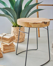 Load image into Gallery viewer, Orlando Store™ - Sgabello Paros in Legno e Ferro
