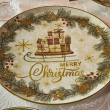 Load image into Gallery viewer, Orlando Store™ - Piatto Panettone Happy 31 cm Porcellana Multicolor
