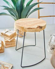 Load image into Gallery viewer, Orlando Store™ - Sgabello Paros in Legno e Ferro
