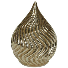 Load image into Gallery viewer, Orlando Store™ - Goccia Oro Decoro in Rilievo Led h 22 cm Vetro Oro
