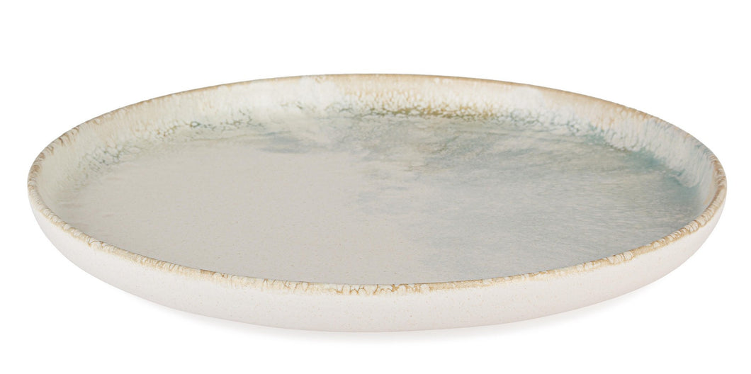 Orlando Store™ - Piatto Beja Bianco Azzurro D28