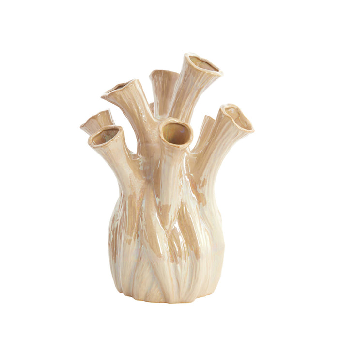 Orlando Store™ - Vaso Lyset Ceramica Sabbia Ø28,5x34,5 cm