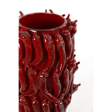 Load image into Gallery viewer, Orlando Store™ - Vaso Decorativo Pepper Ceramica Rossa 26,5x25x39 cm
