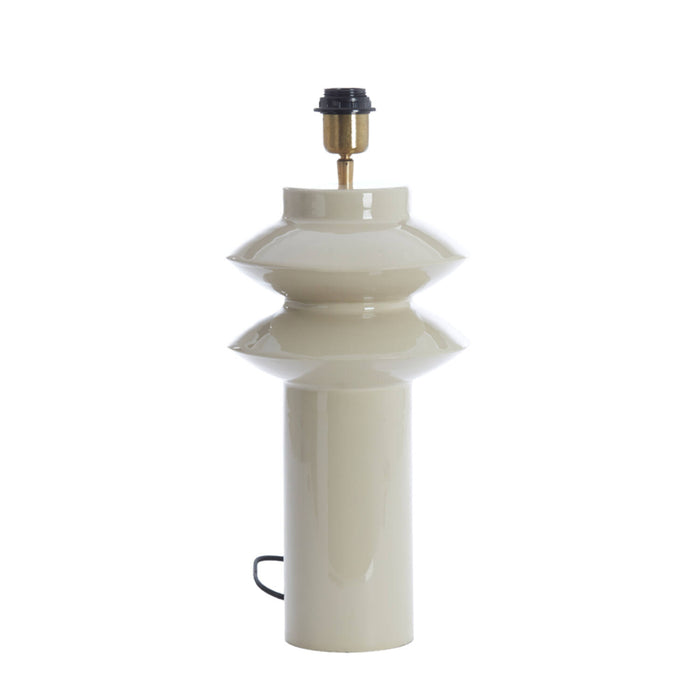Orlando Store™ - Base Lampada Petch Grigio Chiaro Lucido Ø22x40 cm