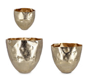 Orlando Store™ - SET 3 Porta Vaso Brighty Svasato Oro