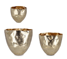 Carica l'immagine nel visualizzatore di Gallery, Orlando Store™ - SET 3 Porta Vaso Brighty Svasato Oro
