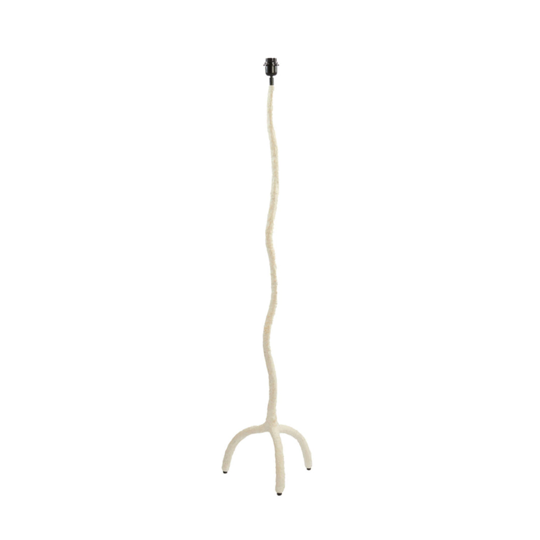 Orlando Store™ - Lampada da Terra Guja Crema 33x33x137 cm